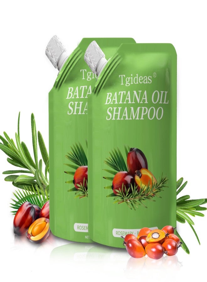 Tgideas Batana Oil & Rosemary Shampoo for Hair Growth, Formula for Thinning Hair & Reduce Hair Loss, Nourish Scalp & Add Volume, for Men & Women (Pack of 2) - Image 1